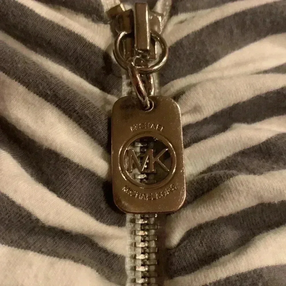 Michael kors zip shirt